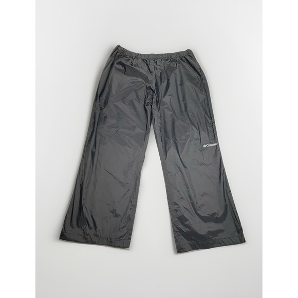 Columbia Omni Tech Waterproof Breathable Pants Nylon Mens XXL/30L Black - Picture 1 of 9